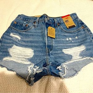 Levi’s 501 shorts, brand new never worn